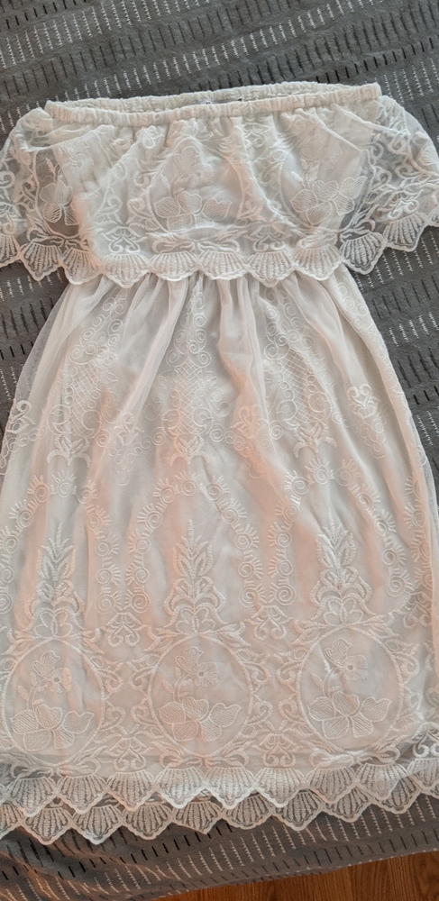 White dress